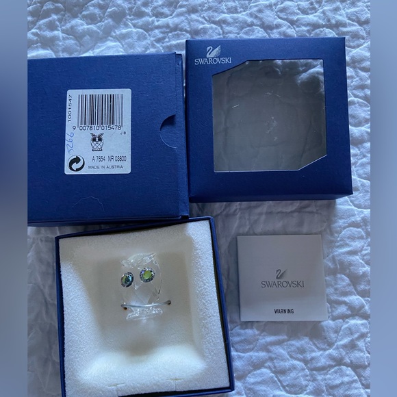 NEW Swarovski Crystal Owl Mini Figurine - Picture 3 of 13